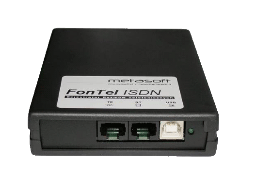 2 linijų (PSTN) automatinis pokalbių įrašymo įrenginys Fontel ISDN