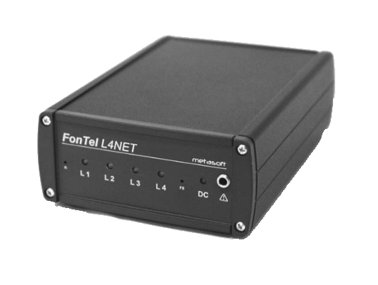 Autonominis 3 linijų (PSTN) automatinis pokalbių įrašymo įrenginys Fontel L4NET-3